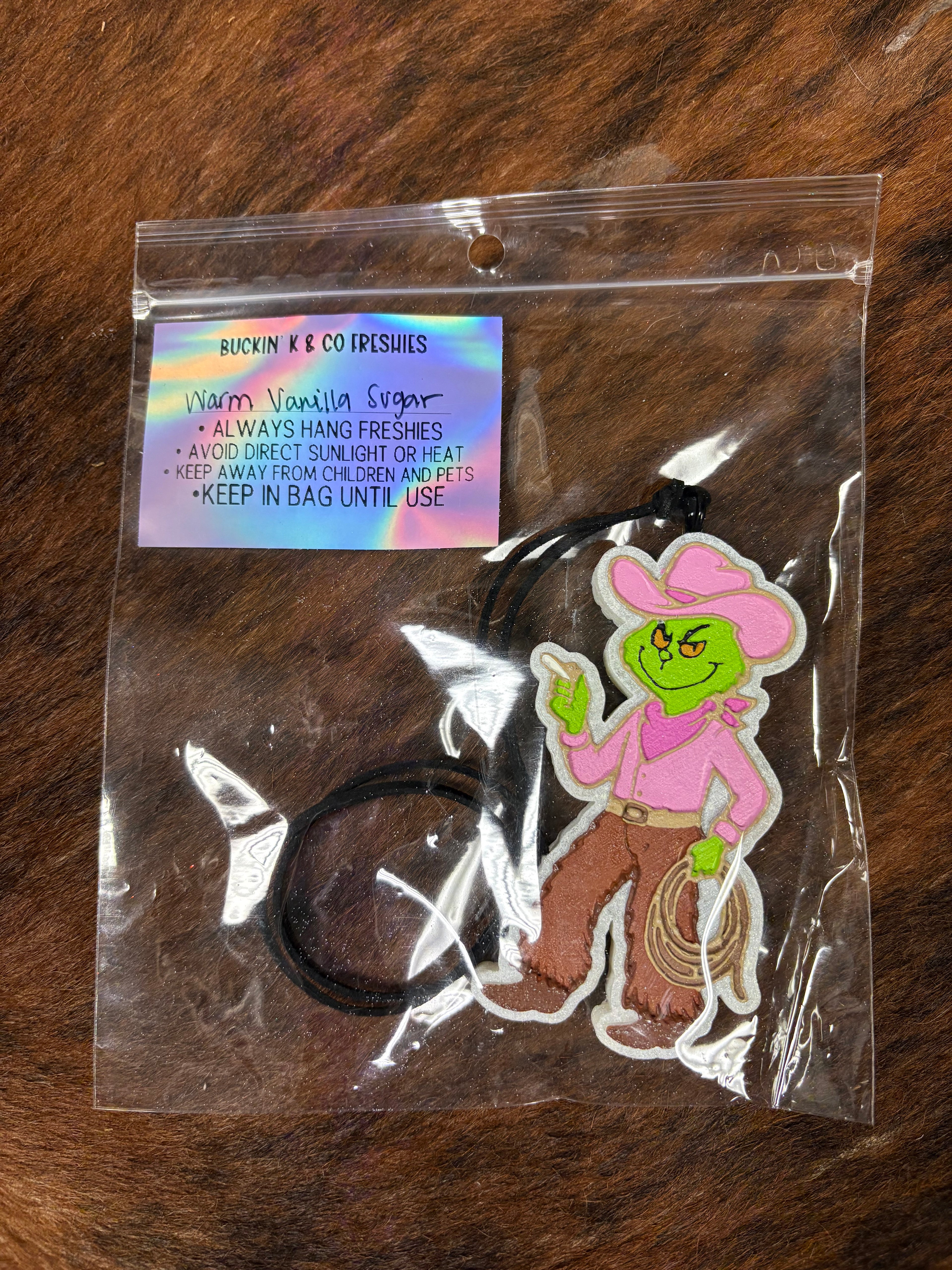 Cowboy Ropin Grinch Freshie