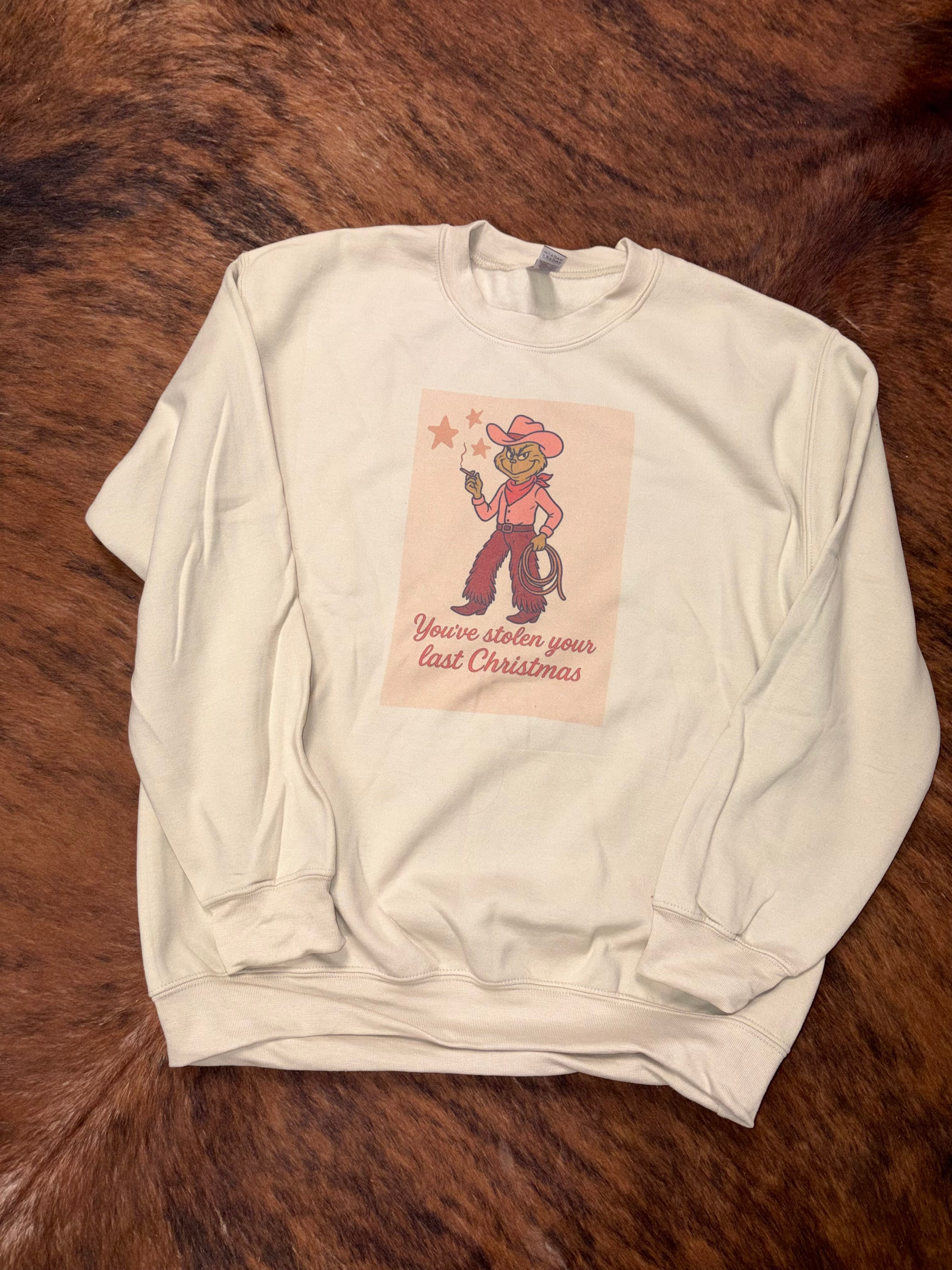 Wild West Christmas Crewneck