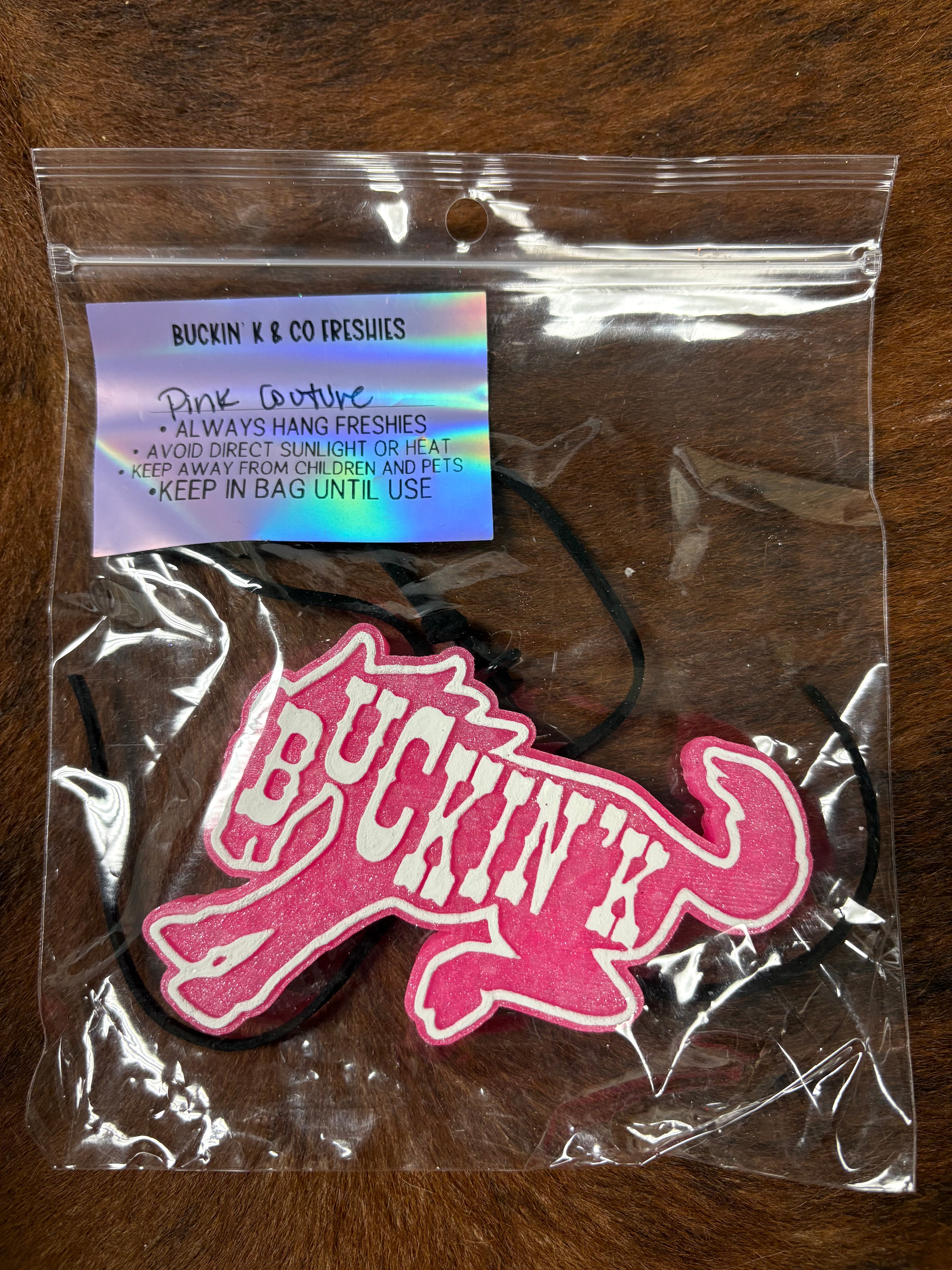 Buckin K Horse Freshie