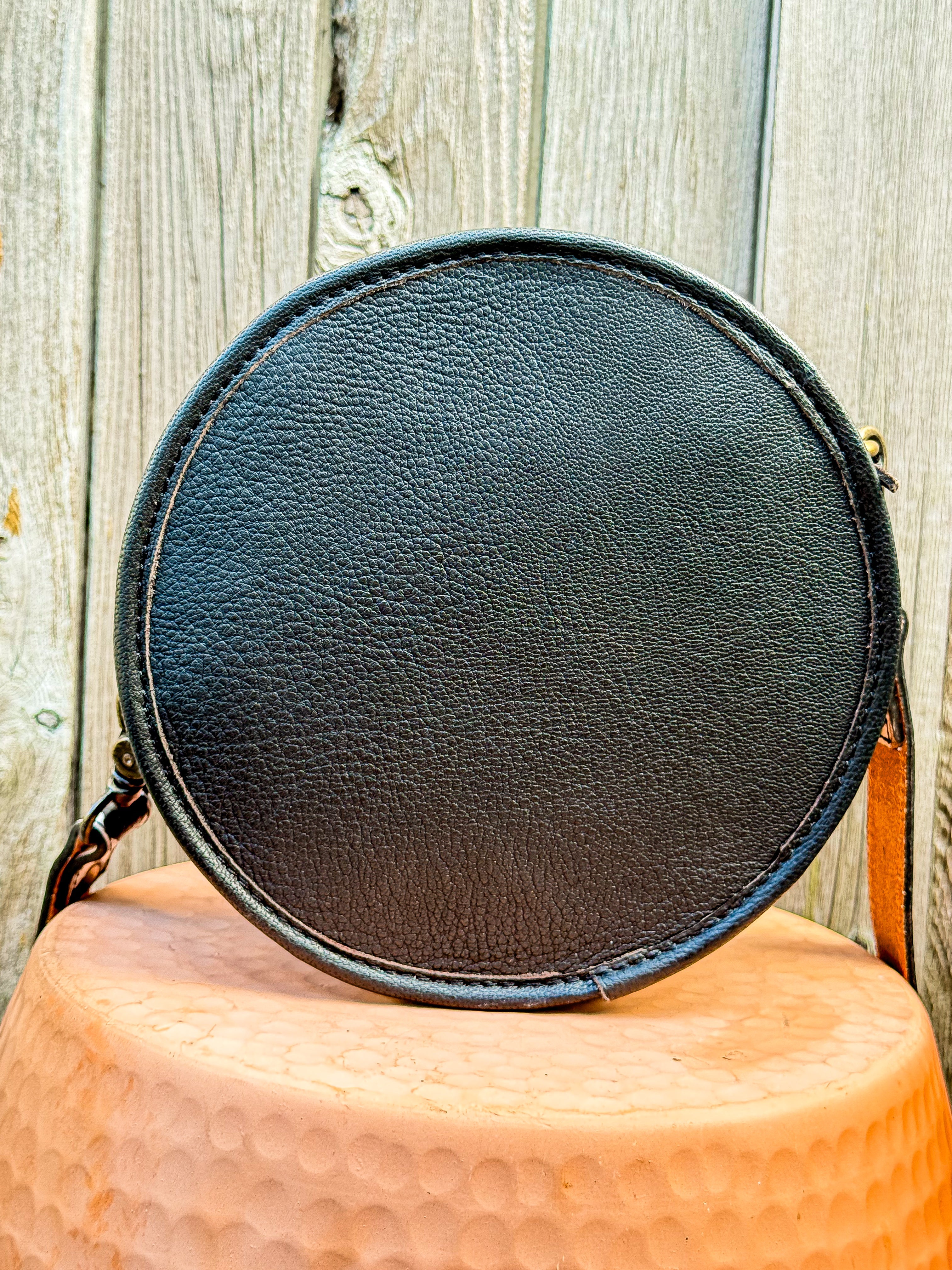 Speed Check Canteen Crossbody Purse (Cowhide + Checkered)