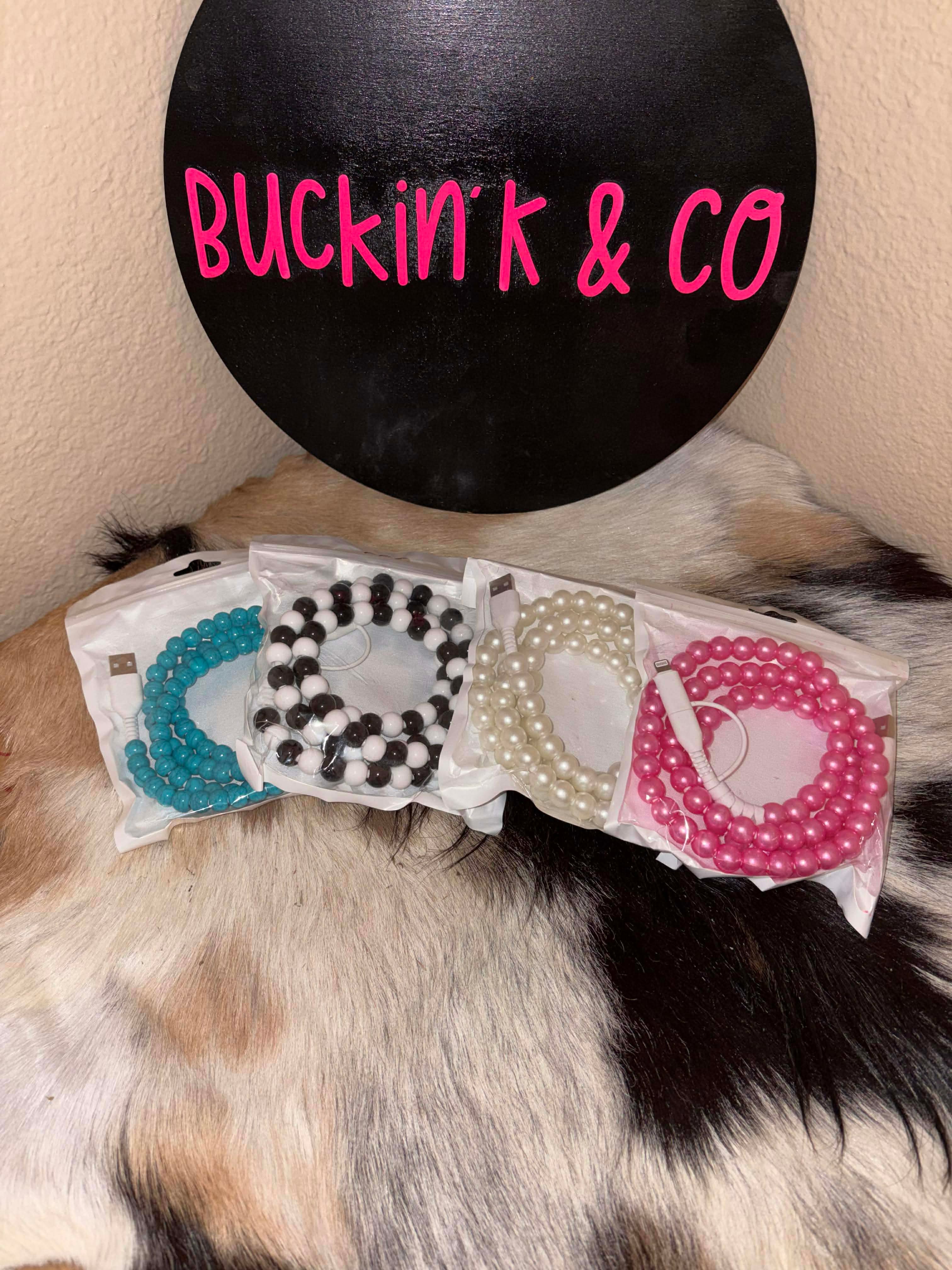 BEADED PHONE CHARGER