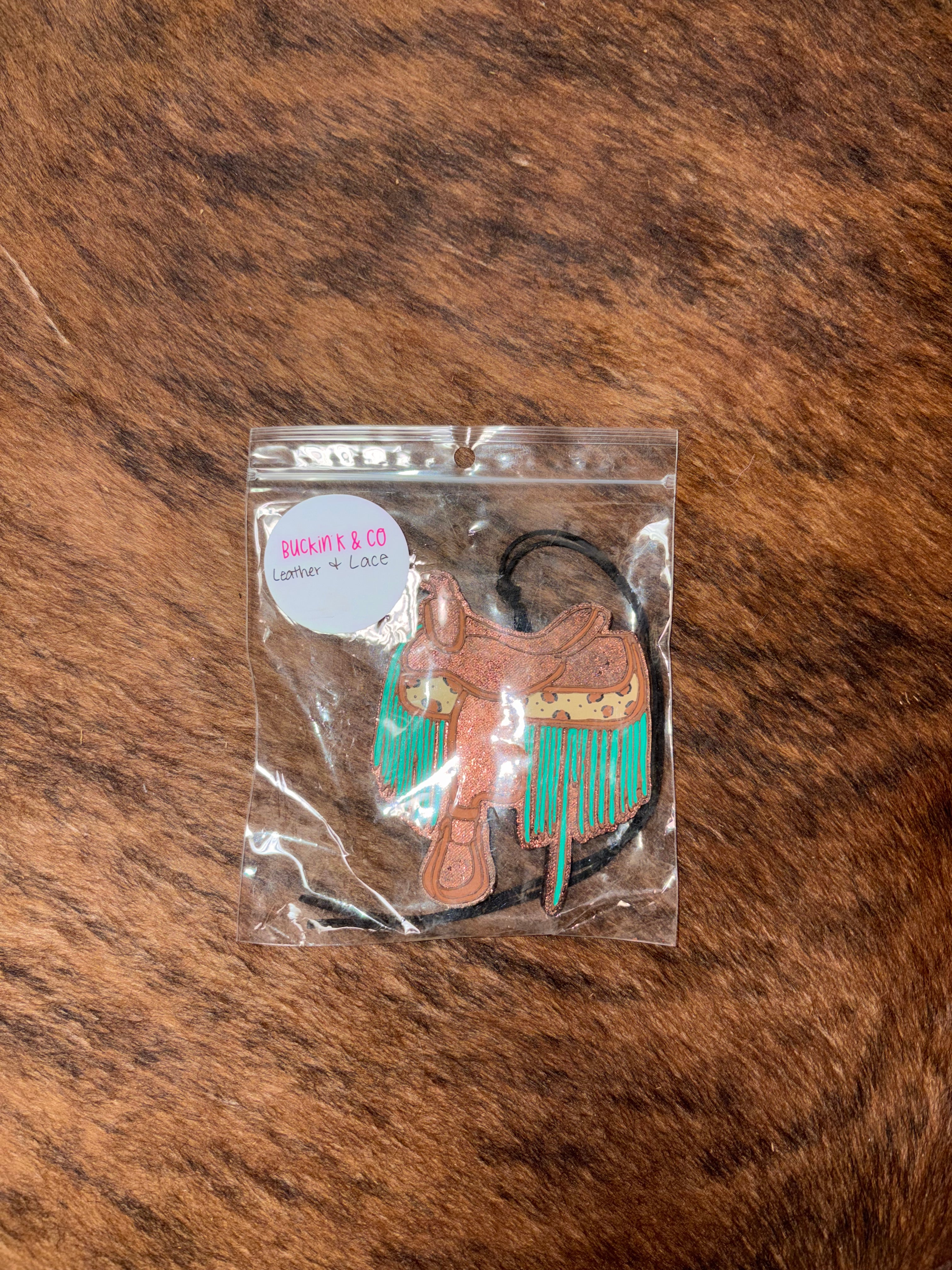 Cheetah Saddle Freshie