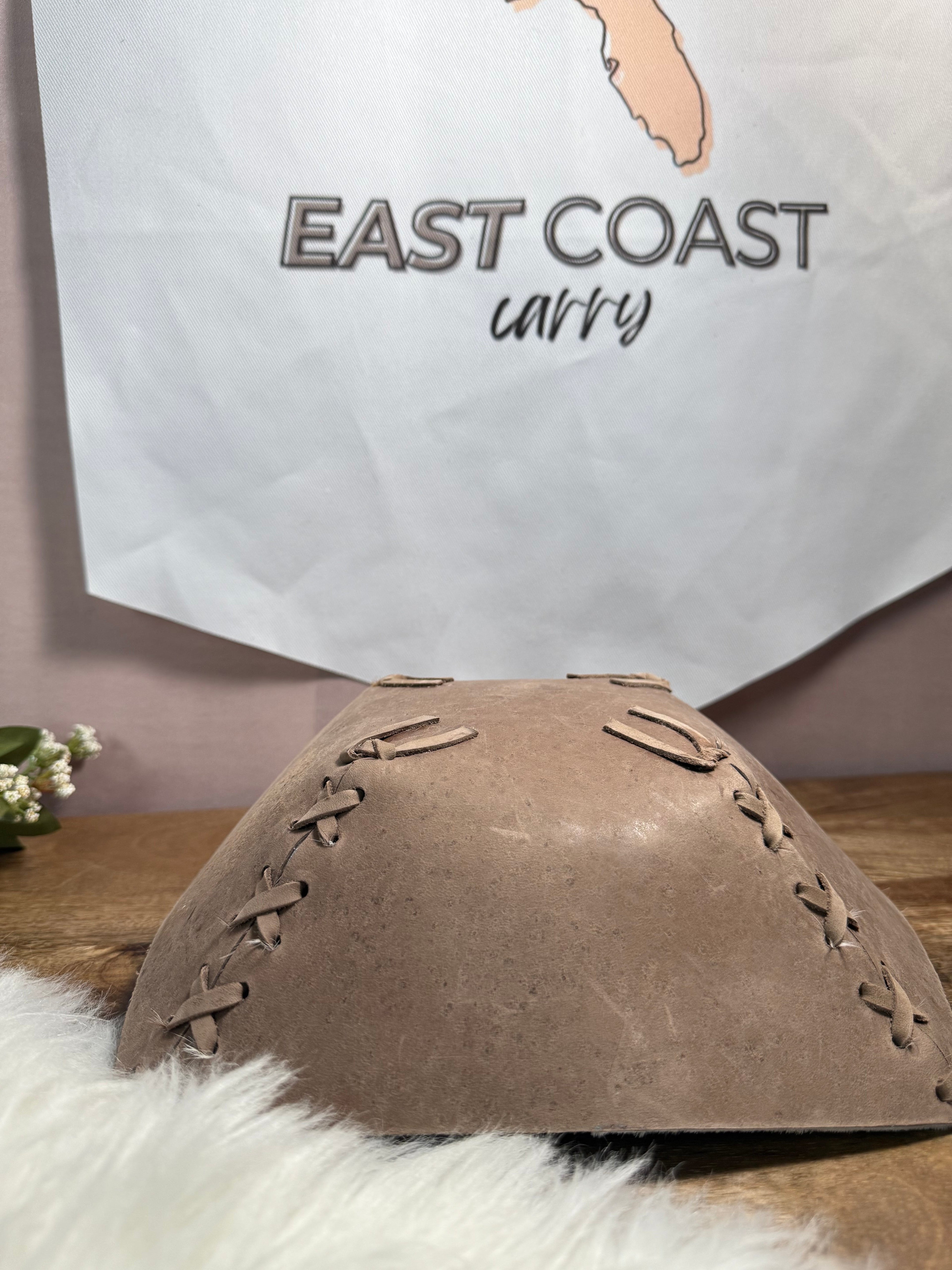 Handmade Cowhide Leather Catch-All Tray | Western Valet Tray