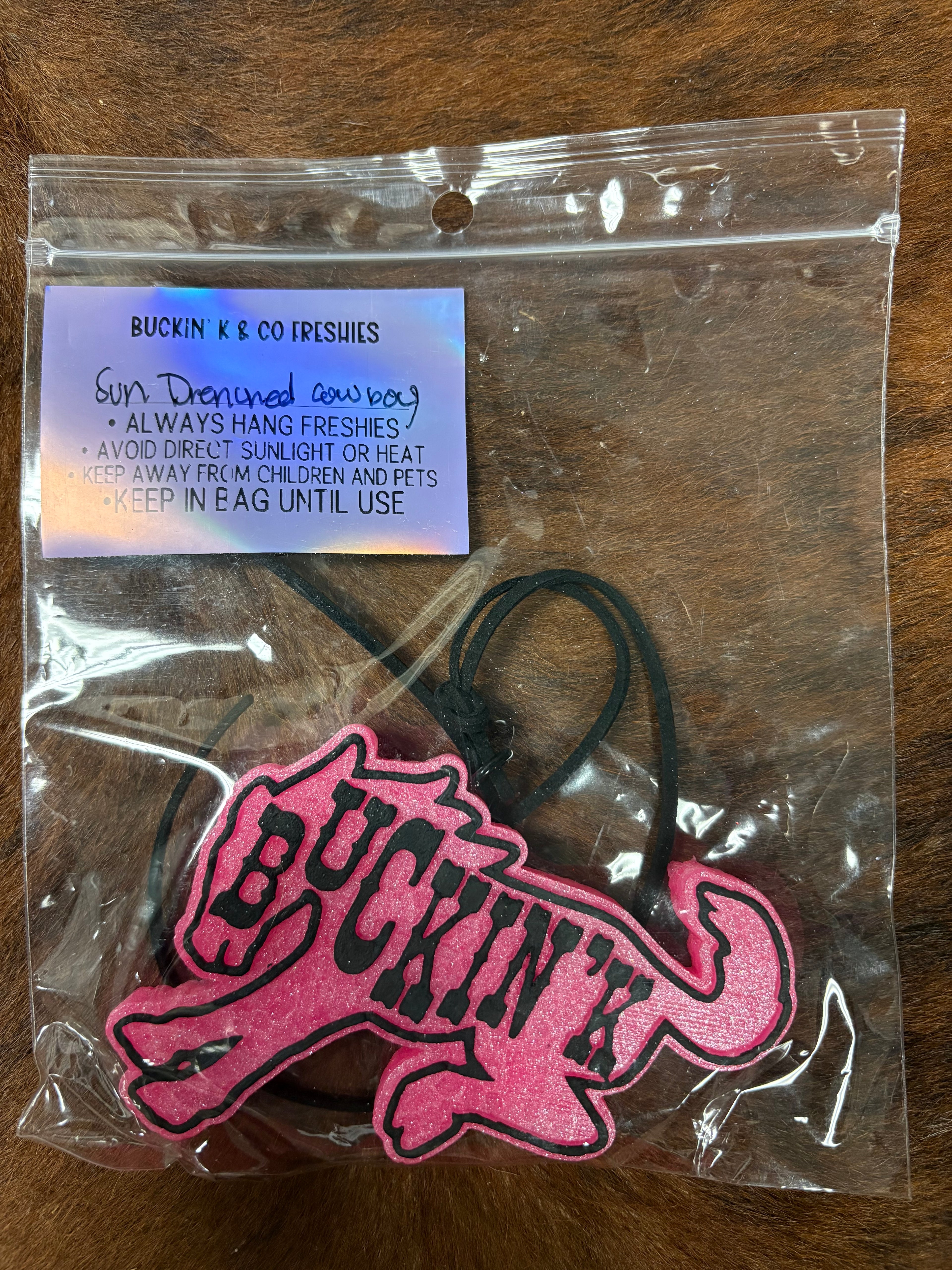 Buckin K Horse Freshie