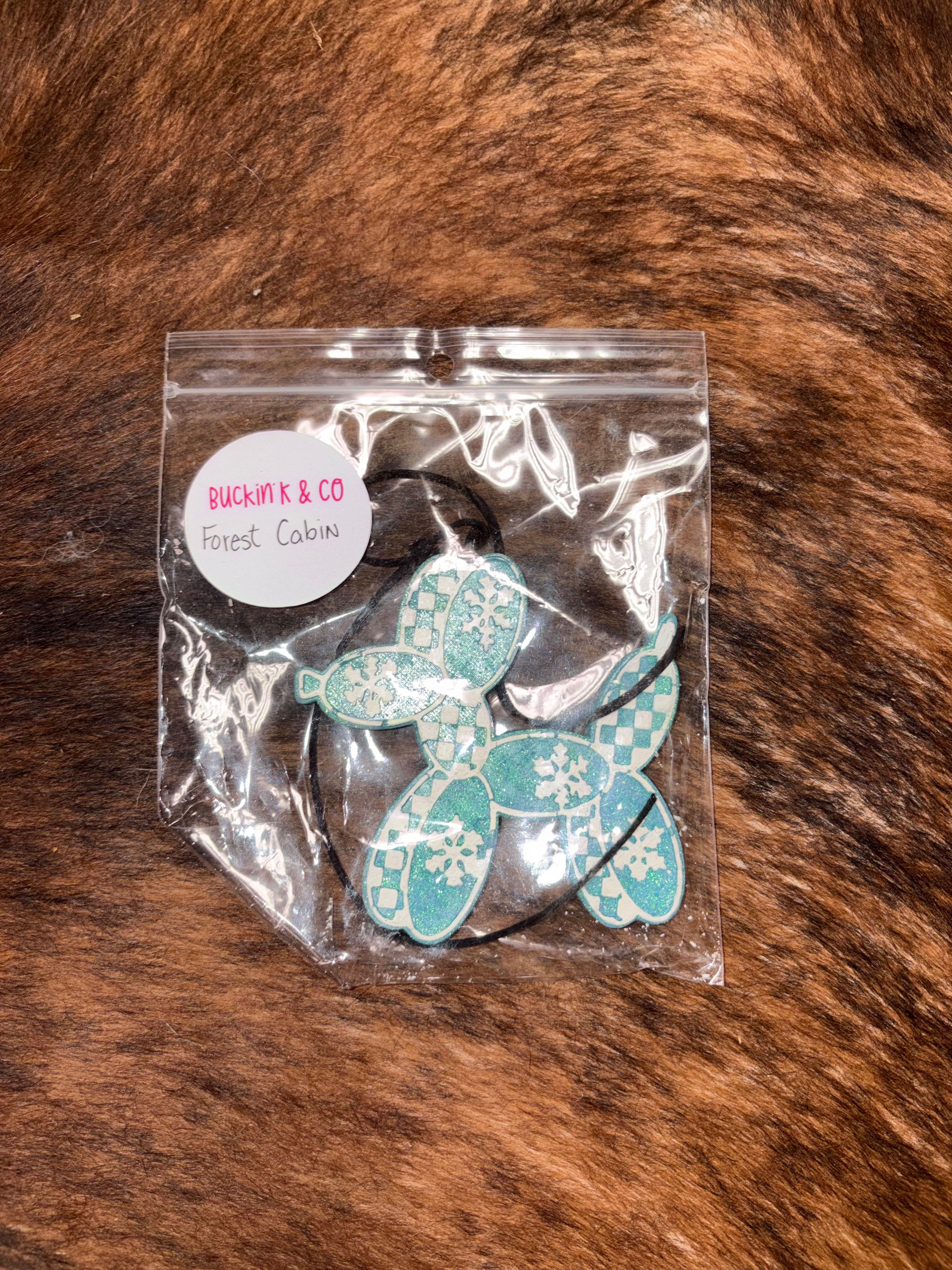 Flower balloon freshie